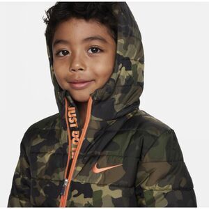 NWT Nike Boys Army Camo Hooded Puffer Coat - Size 4